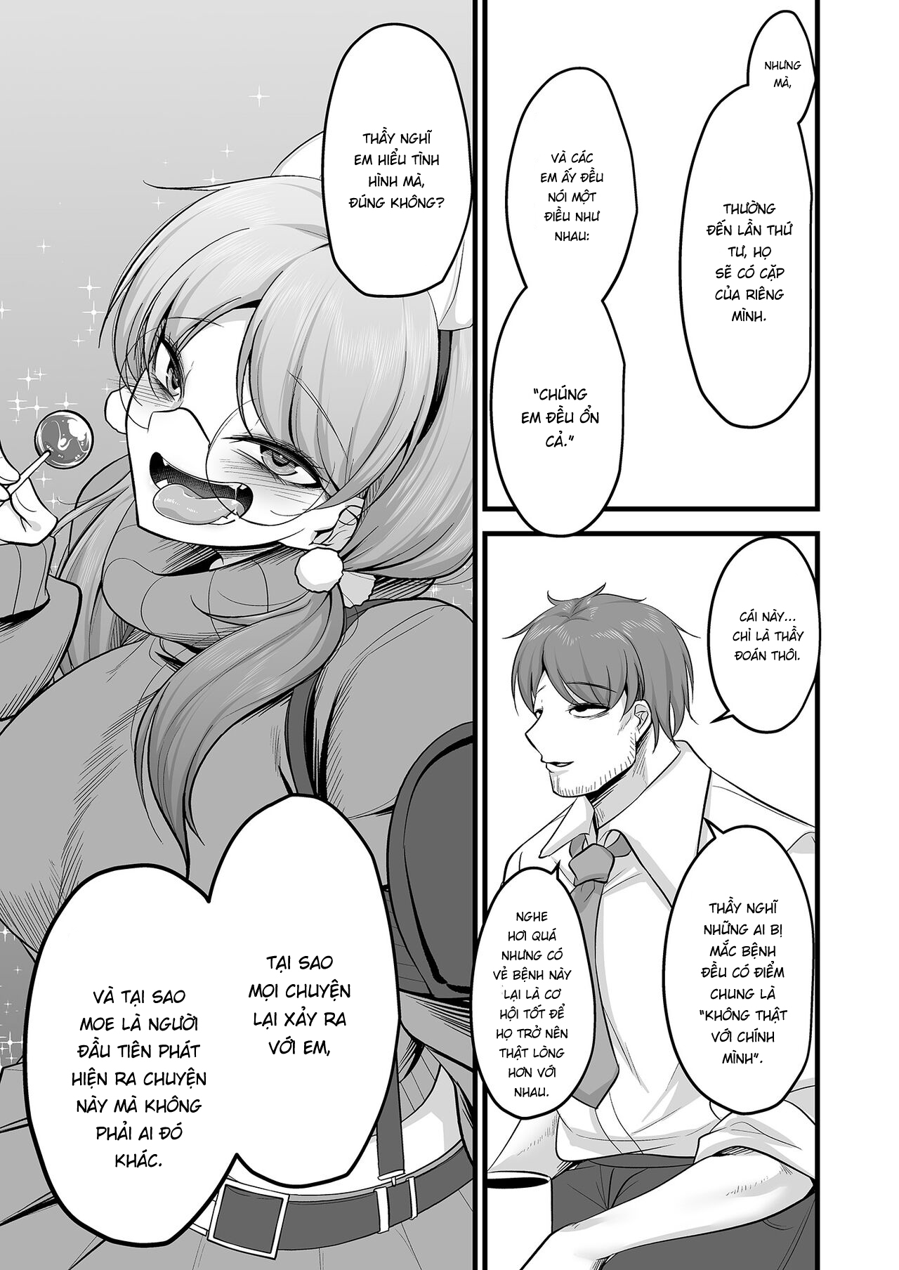 HentaiVN.net - Ảnh 31 - Chuyện tình kì lạ giữa Moe và Saki! (như chó với mèo!) - Yêu nhau lắm cắn nhau đau
