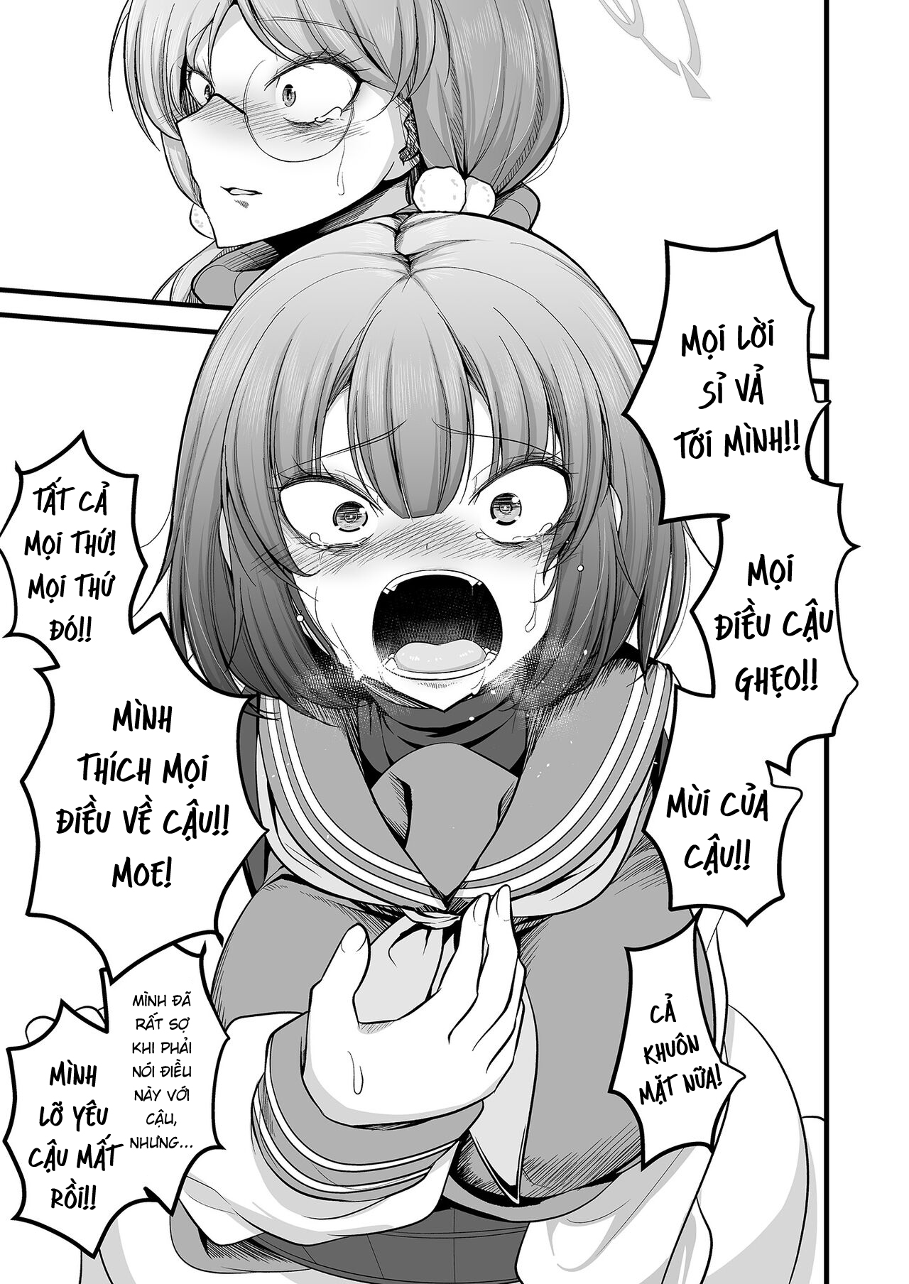 HentaiVN.net - Ảnh 37 - Chuyện tình kì lạ giữa Moe và Saki! (như chó với mèo!) - Yêu nhau lắm cắn nhau đau