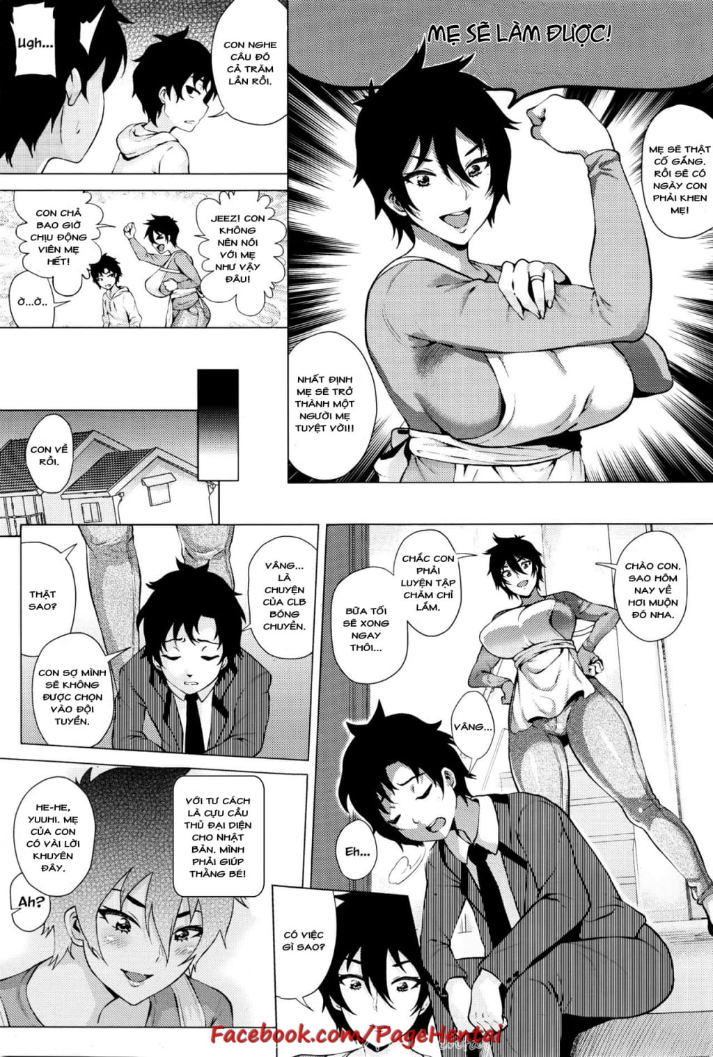 HentaiVN.net - Ảnh 3 - Mom Is a Dummy [Mama wa Muchi Muchi] - Oneshot