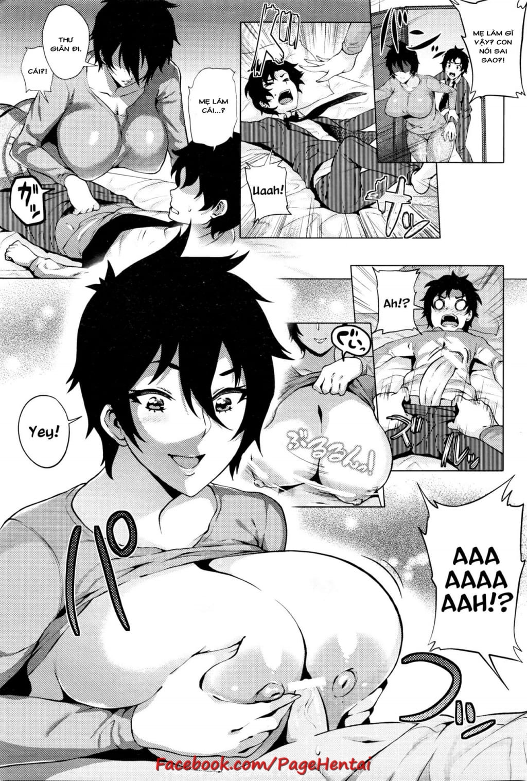 HentaiVN.net - Ảnh 5 - Mom Is a Dummy [Mama wa Muchi Muchi] - Oneshot