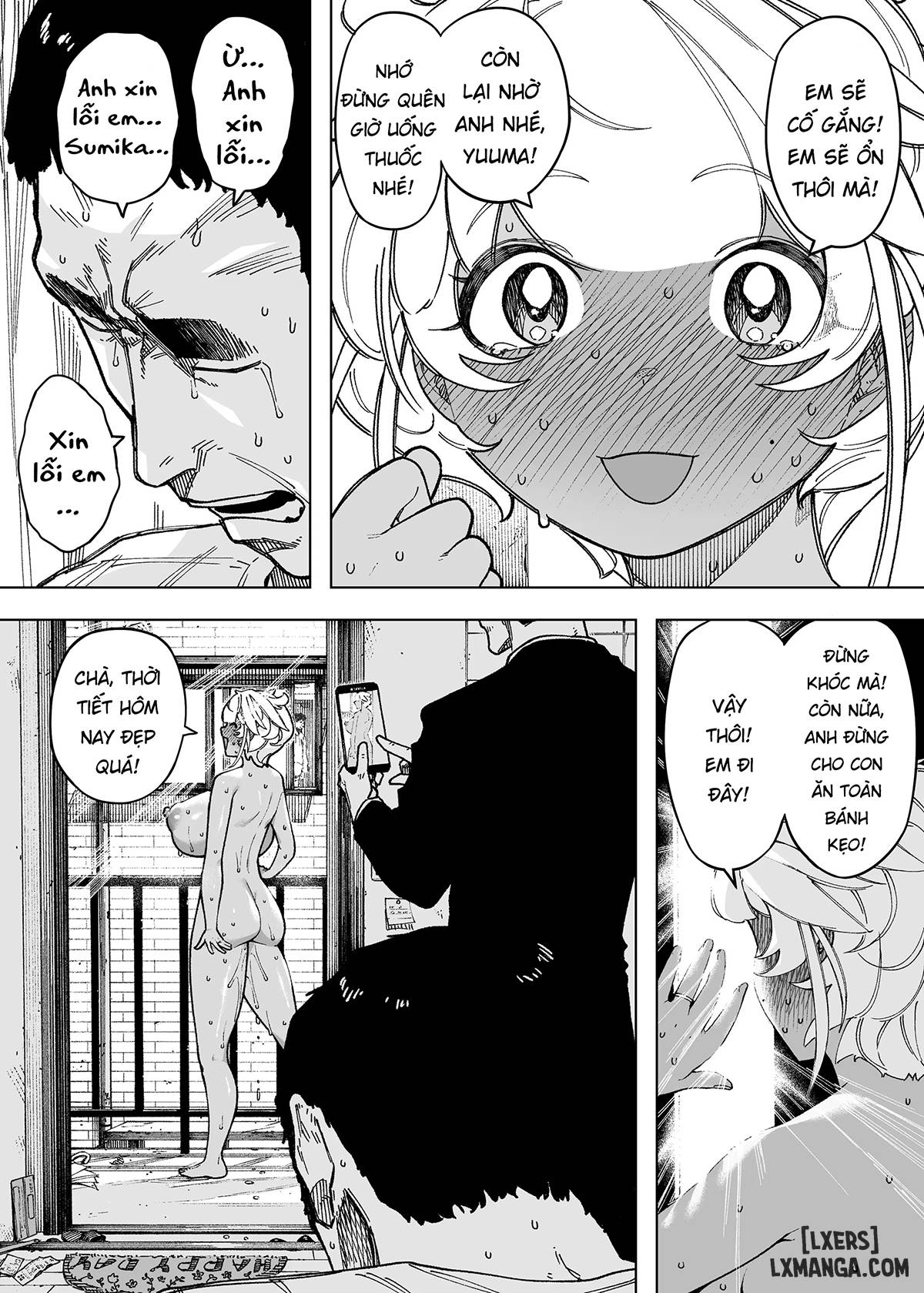 HentaiVN.net - Ảnh 10 - Wagako no Tame ni Subete o Suteta Fuufu ga Itaru Happy End - Chap 1.