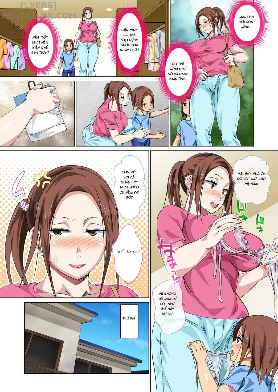 HentaiVN.net - Ảnh 6 - Rehabilitation of Delinquent Son by Short-tempered Mother’s Sweet Lovemaking [Okorinbo Mama no Amayakashi Sex de Furyou Musuko ga Kousei Shita Hanashi] - Chap 3