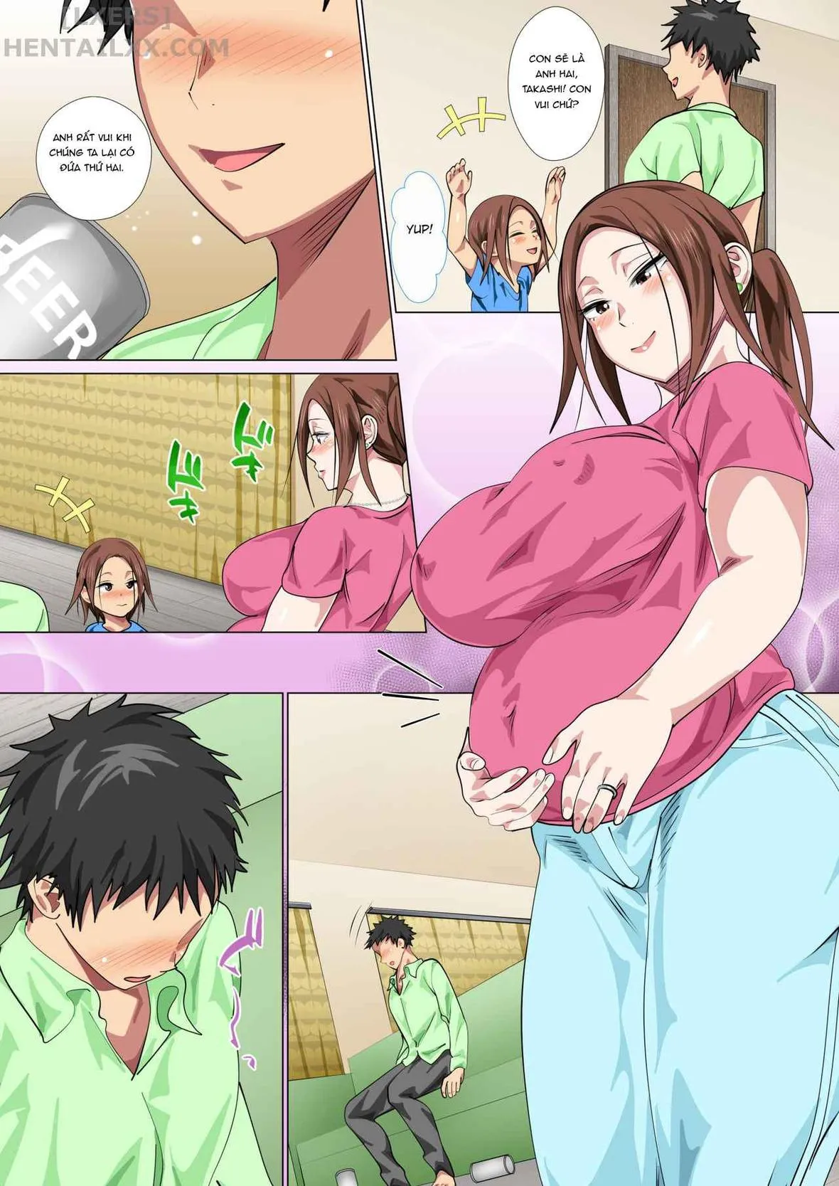 HentaiVN.net - Ảnh 9 - Rehabilitation of Delinquent Son by Short-tempered Mother’s Sweet Lovemaking [Okorinbo Mama no Amayakashi Sex de Furyou Musuko ga Kousei Shita Hanashi] - Chap 4 - END