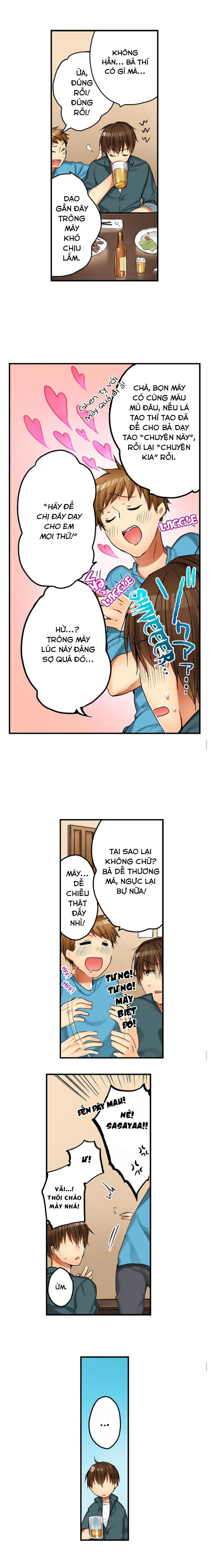 HentaiVN.net - Ảnh 8 - Chuyện Tình Giữa Tôi Và Cô Chị Không Cùng Huyết Thống! [I Did Naughty Things With My (Drunk) Sister] - Chap 1: Cô Gái Nơi Công Viên