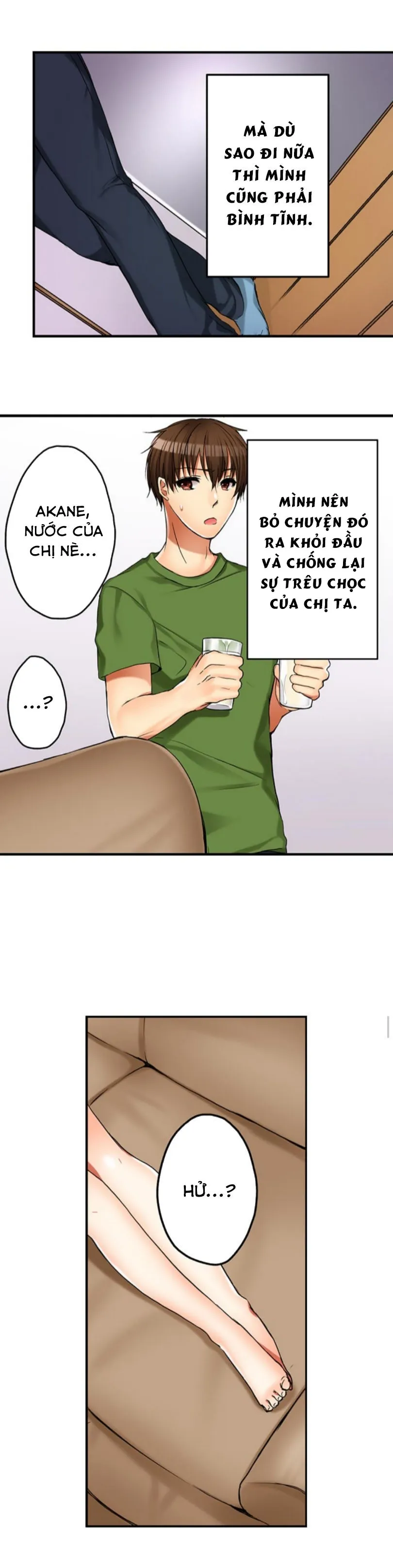 HentaiVN.net - Ảnh 10 - Chuyện Tình Giữa Tôi Và Cô Chị Không Cùng Huyết Thống! [I Did Naughty Things With My (Drunk) Sister] - Chap 2: Chị Gái Ngủ Quên