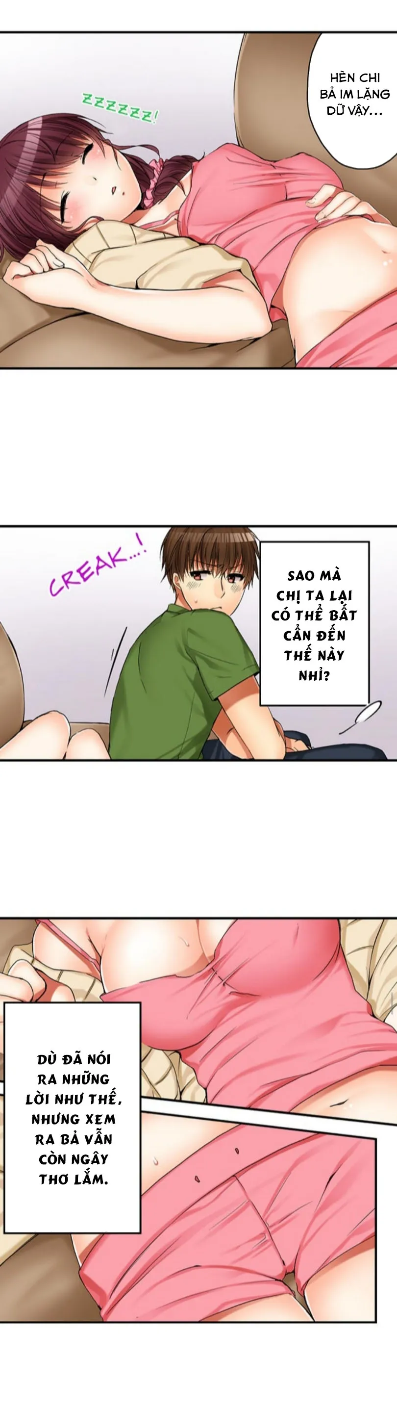 HentaiVN.net - Ảnh 11 - Chuyện Tình Giữa Tôi Và Cô Chị Không Cùng Huyết Thống! [I Did Naughty Things With My (Drunk) Sister] - Chap 2: Chị Gái Ngủ Quên