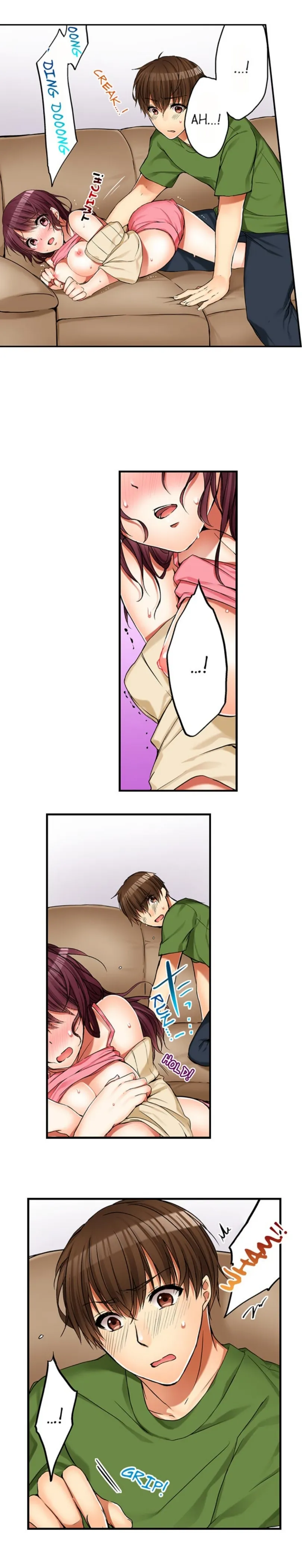 HentaiVN.net - Ảnh 13 - Chuyện Tình Giữa Tôi Và Cô Chị Không Cùng Huyết Thống! [I Did Naughty Things With My (Drunk) Sister] - Chap 3: Màn Hương Diễm Nơi Ghế Sofa!