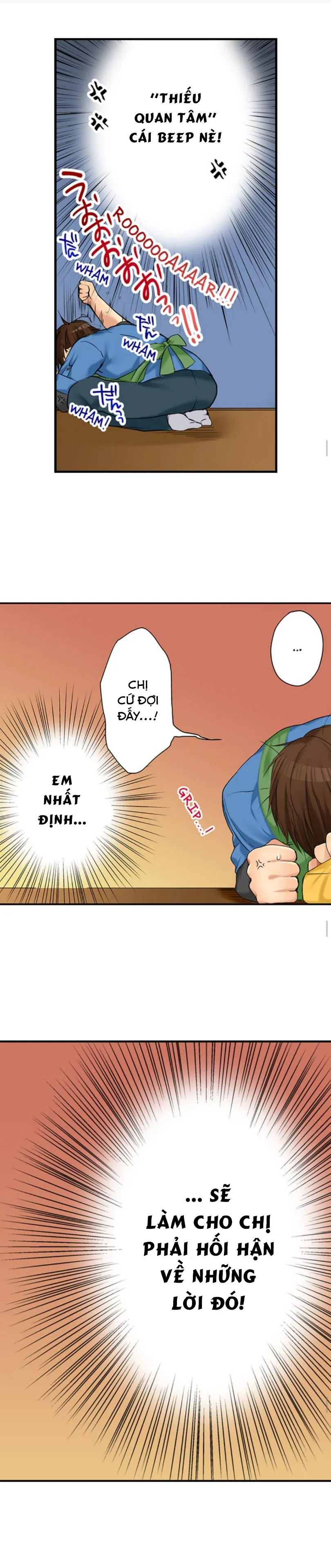 HentaiVN.net - Ảnh 13 - Chuyện Tình Giữa Tôi Và Cô Chị Không Cùng Huyết Thống! [I Did Naughty Things With My (Drunk) Sister] - Chap 4: Tắm Tiên Cùng Chị! (1)