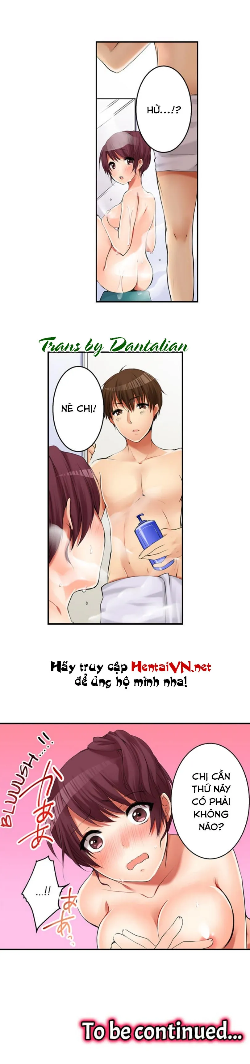 HentaiVN.net - Ảnh 17 - Chuyện Tình Giữa Tôi Và Cô Chị Không Cùng Huyết Thống! [I Did Naughty Things With My (Drunk) Sister] - Chap 4: Tắm Tiên Cùng Chị! (1)