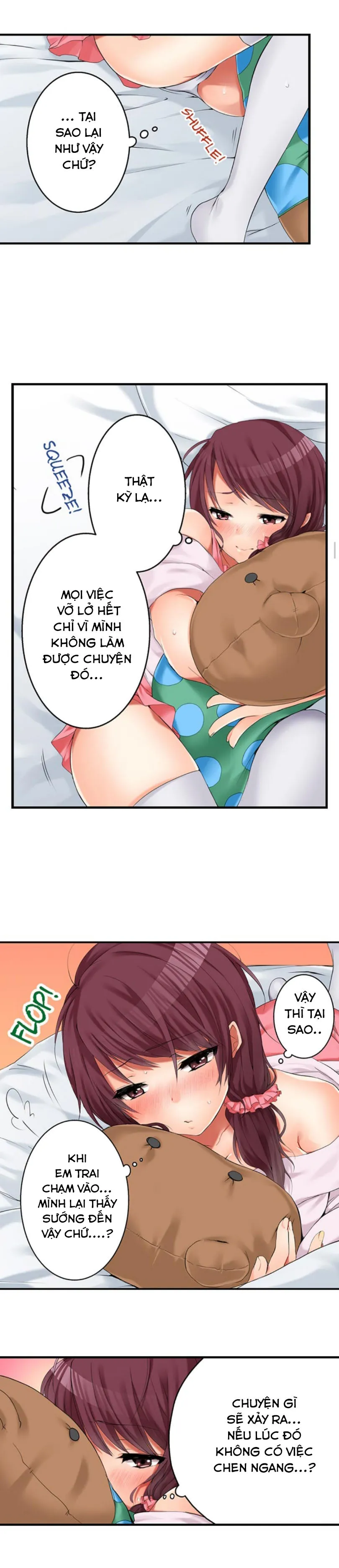 HentaiVN.net - Ảnh 4 - Chuyện Tình Giữa Tôi Và Cô Chị Không Cùng Huyết Thống! [I Did Naughty Things With My (Drunk) Sister] - Chap 4: Tắm Tiên Cùng Chị! (1)