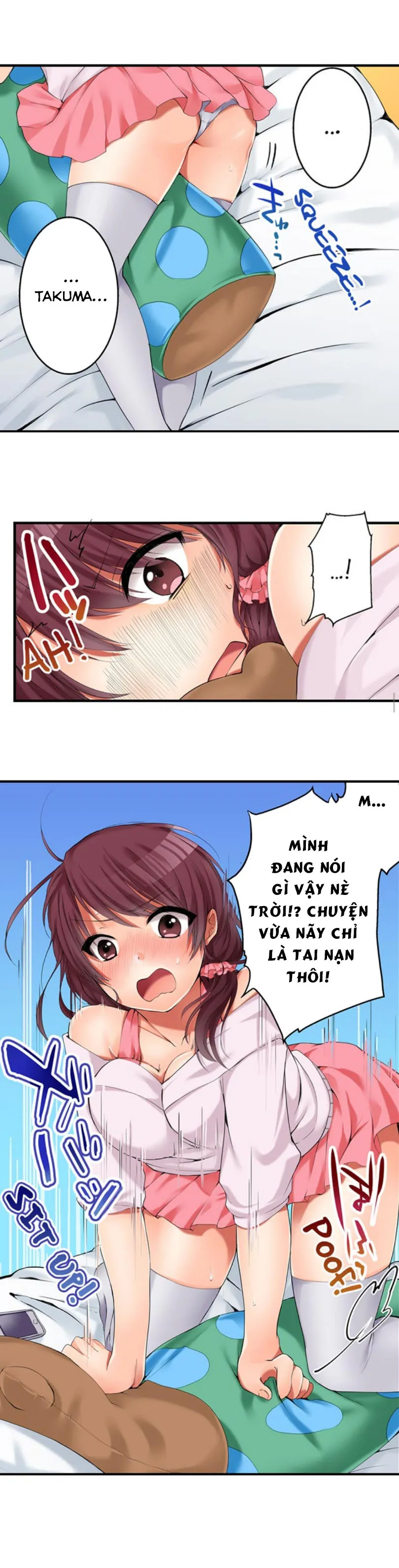 HentaiVN.net - Ảnh 5 - Chuyện Tình Giữa Tôi Và Cô Chị Không Cùng Huyết Thống! [I Did Naughty Things With My (Drunk) Sister] - Chap 4: Tắm Tiên Cùng Chị! (1)