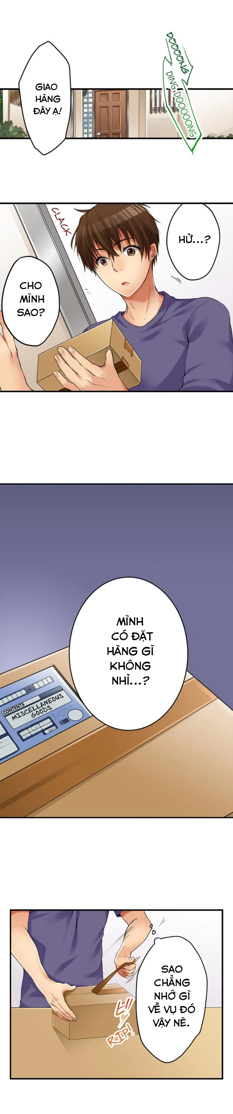 HentaiVN.net - Ảnh 14 - Chuyện Tình Giữa Tôi Và Cô Chị Không Cùng Huyết Thống! [I Did Naughty Things With My (Drunk) Sister] - Chap 6: Đồ Chơi Người Lớn