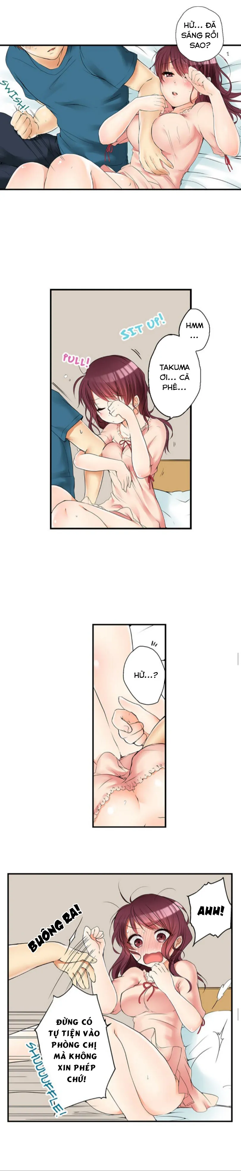 HentaiVN.net - Ảnh 12 - Chuyện Tình Giữa Tôi Và Cô Chị Không Cùng Huyết Thống! [I Did Naughty Things With My (Drunk) Sister] - Chap 7: Ghen!