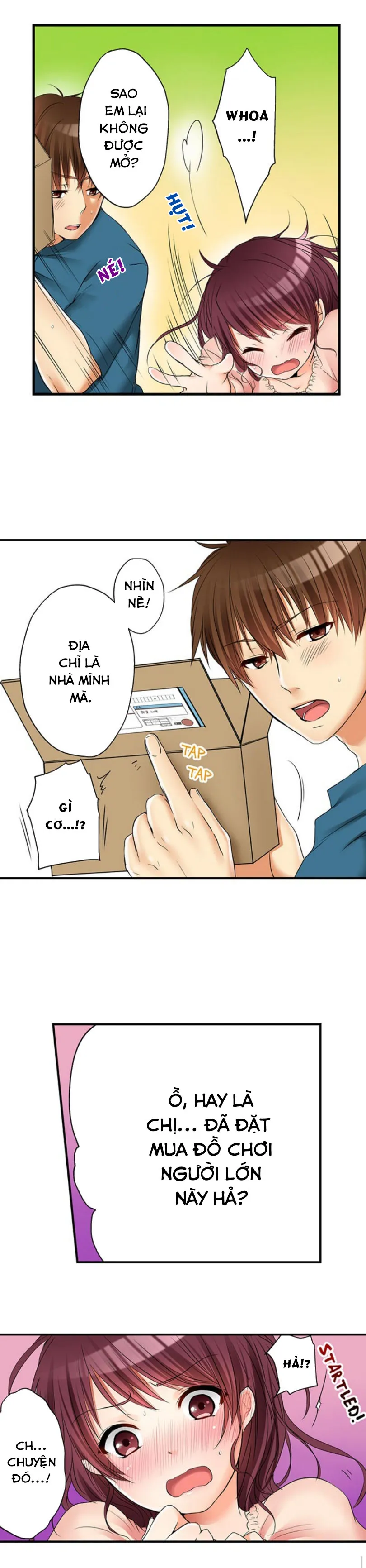 HentaiVN.net - Ảnh 14 - Chuyện Tình Giữa Tôi Và Cô Chị Không Cùng Huyết Thống! [I Did Naughty Things With My (Drunk) Sister] - Chap 7: Ghen!