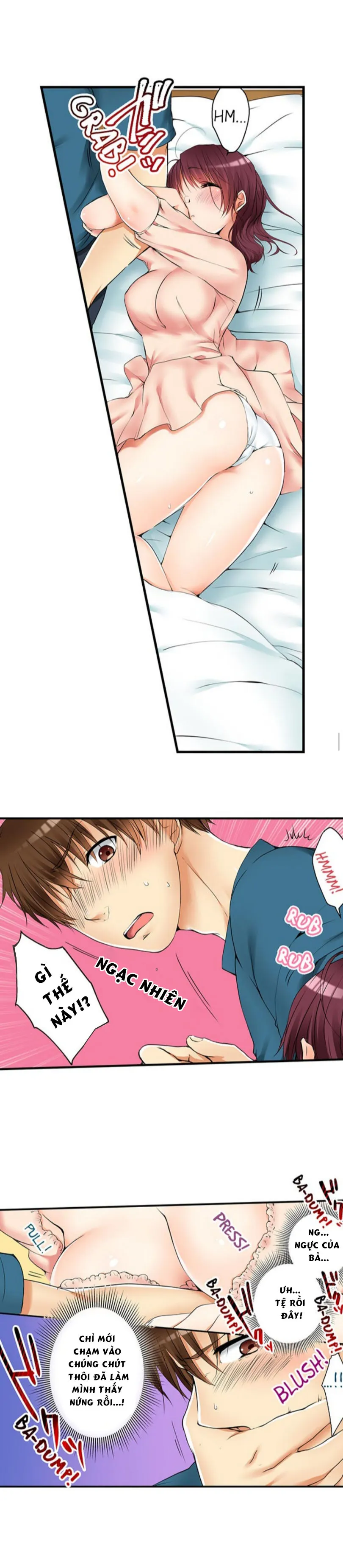 HentaiVN.net - Ảnh 8 - Chuyện Tình Giữa Tôi Và Cô Chị Không Cùng Huyết Thống! [I Did Naughty Things With My (Drunk) Sister] - Chap 7: Ghen!