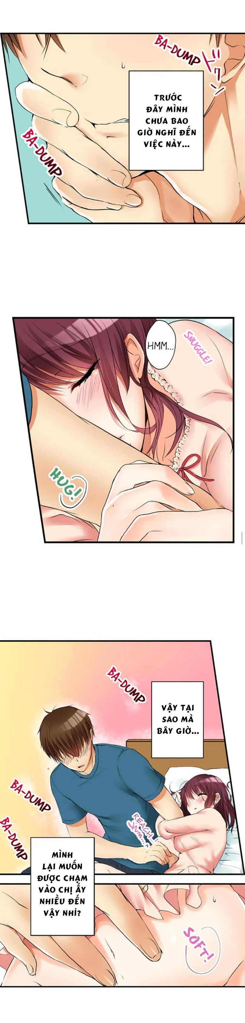 HentaiVN.net - Ảnh 9 - Chuyện Tình Giữa Tôi Và Cô Chị Không Cùng Huyết Thống! [I Did Naughty Things With My (Drunk) Sister] - Chap 7: Ghen!