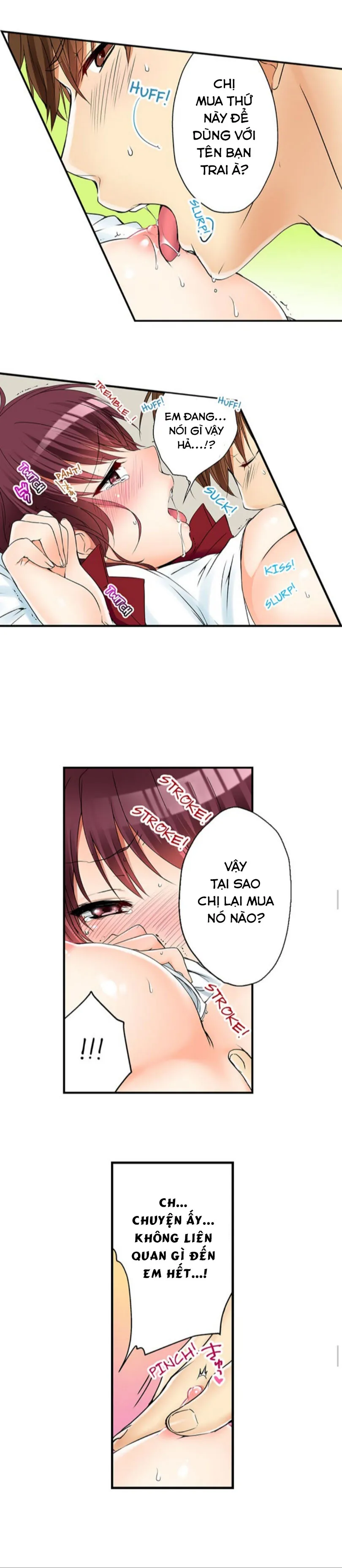HentaiVN.net - Ảnh 10 - Chuyện Tình Giữa Tôi Và Cô Chị Không Cùng Huyết Thống! [I Did Naughty Things With My (Drunk) Sister] - Chap 8: Chuẩn Bị Thịt!