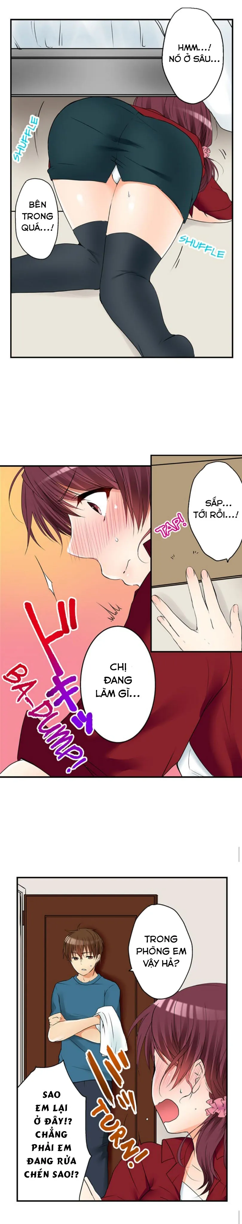 HentaiVN.net - Ảnh 5 - Chuyện Tình Giữa Tôi Và Cô Chị Không Cùng Huyết Thống! [I Did Naughty Things With My (Drunk) Sister] - Chap 8: Chuẩn Bị Thịt!