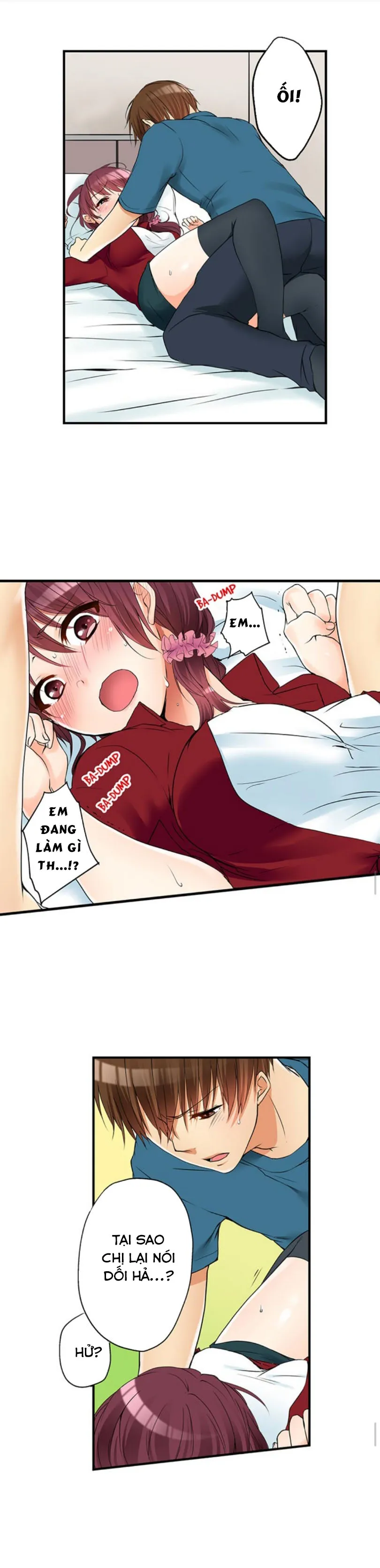 HentaiVN.net - Ảnh 7 - Chuyện Tình Giữa Tôi Và Cô Chị Không Cùng Huyết Thống! [I Did Naughty Things With My (Drunk) Sister] - Chap 8: Chuẩn Bị Thịt!