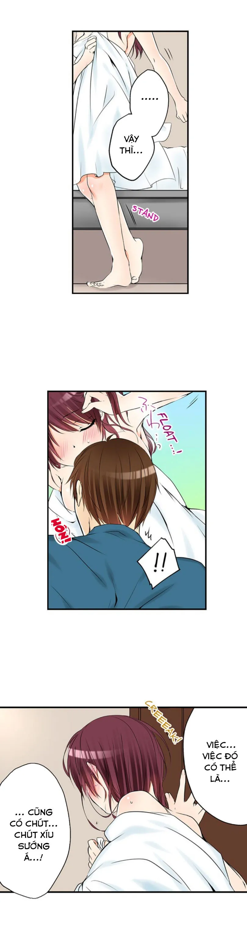 HentaiVN.net - Ảnh 13 - Chuyện Tình Giữa Tôi Và Cô Chị Không Cùng Huyết Thống! [I Did Naughty Things With My (Drunk) Sister] - Chap 9: Hai Chị Em Cùng Mất Zin!