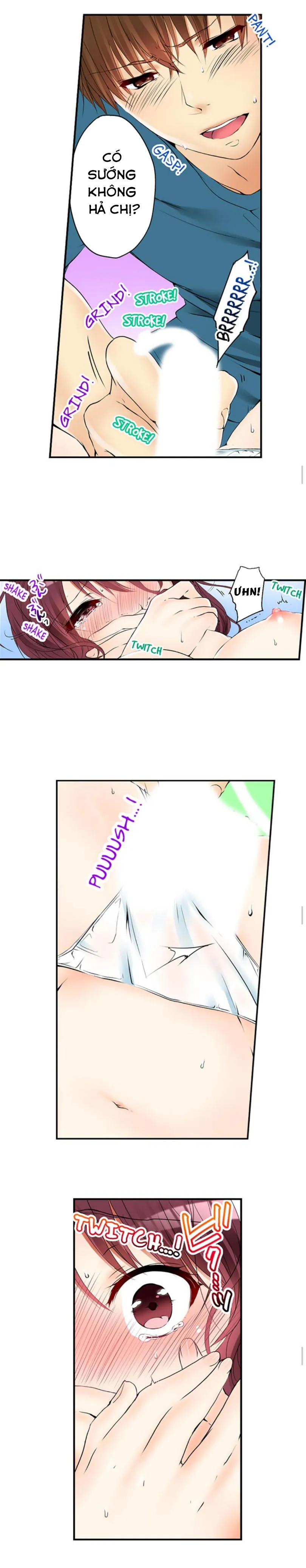 HentaiVN.net - Ảnh 3 - Chuyện Tình Giữa Tôi Và Cô Chị Không Cùng Huyết Thống! [I Did Naughty Things With My (Drunk) Sister] - Chap 9: Hai Chị Em Cùng Mất Zin!