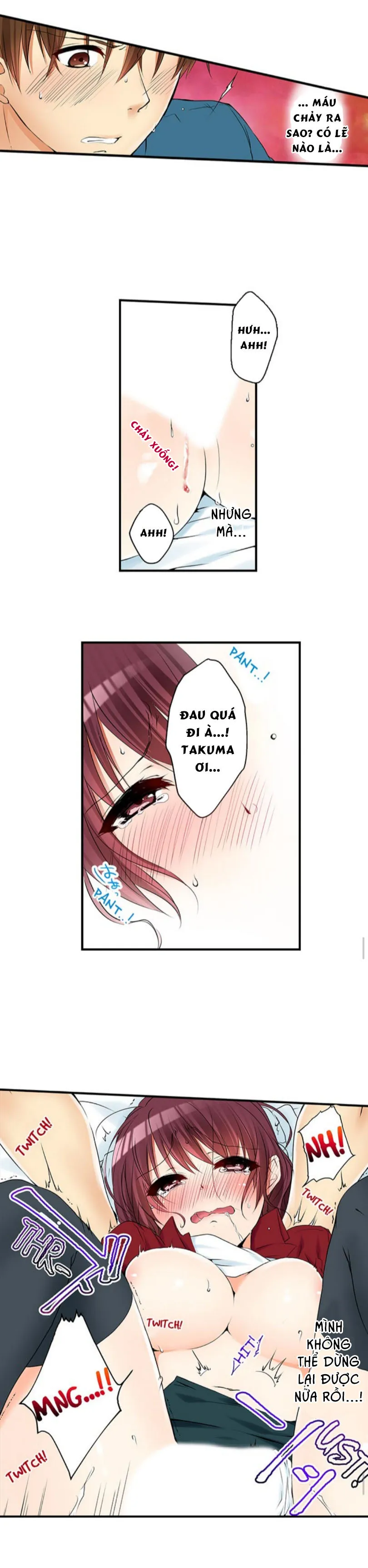 HentaiVN.net - Ảnh 9 - Chuyện Tình Giữa Tôi Và Cô Chị Không Cùng Huyết Thống! [I Did Naughty Things With My (Drunk) Sister] - Chap 9: Hai Chị Em Cùng Mất Zin!