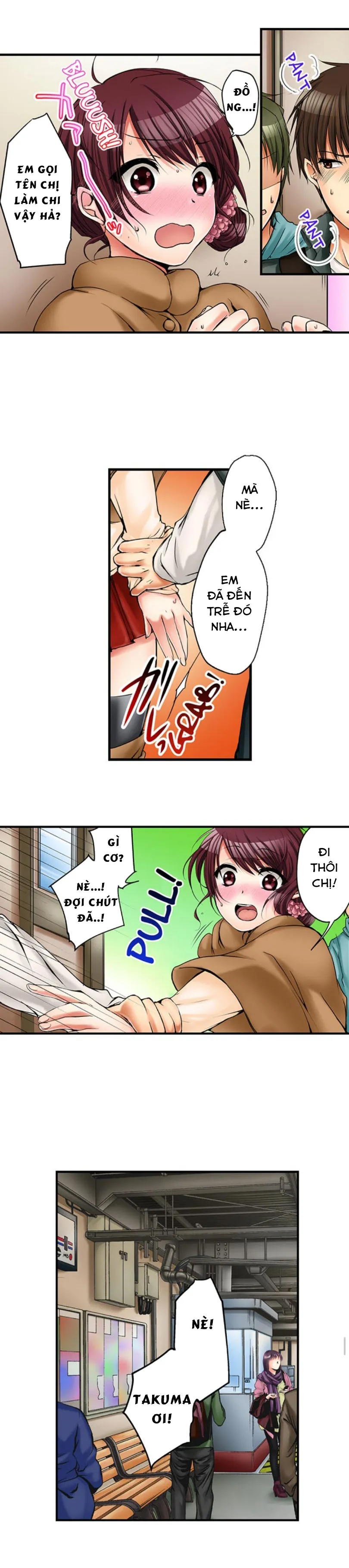 HentaiVN.net - Ảnh 10 - Chuyện Tình Giữa Tôi Và Cô Chị Không Cùng Huyết Thống! [I Did Naughty Things With My (Drunk) Sister] - Chap 10: Buổi Hẹn Hò Đầu Tiên
