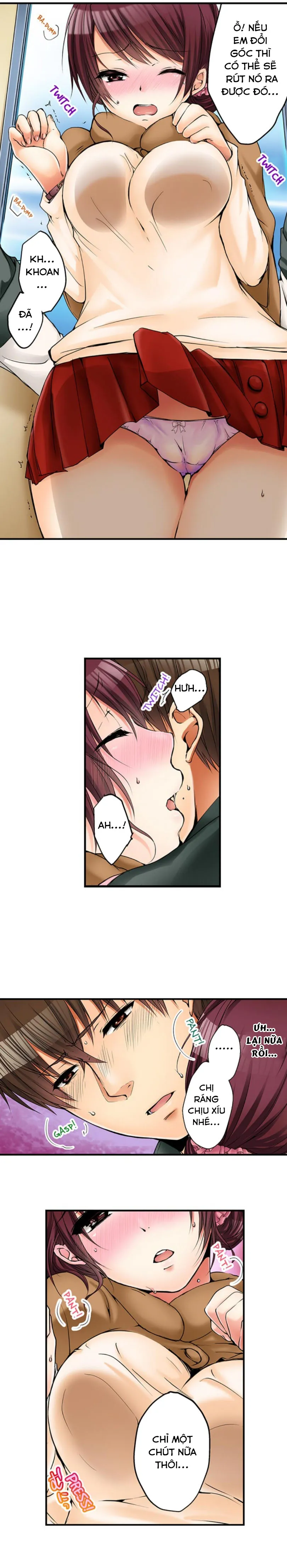 HentaiVN.net - Ảnh 14 - Chuyện Tình Giữa Tôi Và Cô Chị Không Cùng Huyết Thống! [I Did Naughty Things With My (Drunk) Sister] - Chap 10: Buổi Hẹn Hò Đầu Tiên