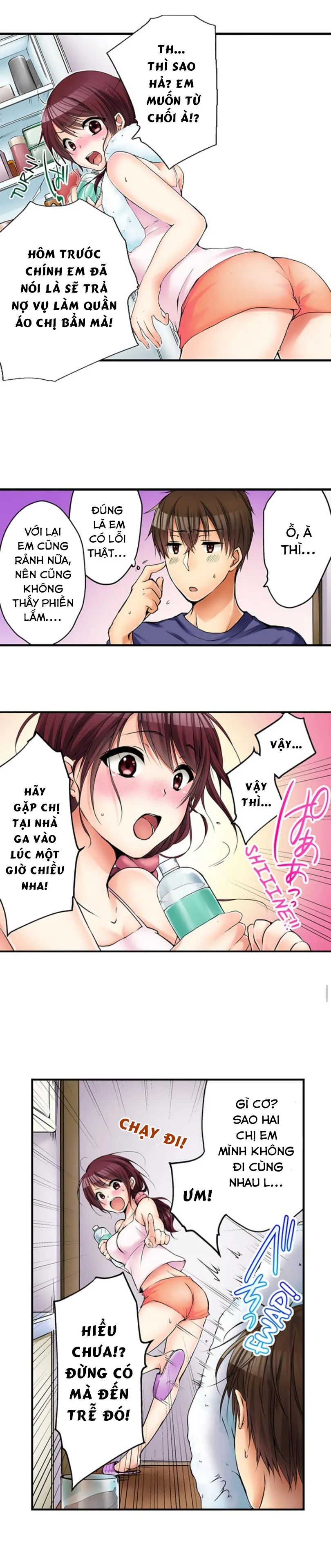 HentaiVN.net - Ảnh 3 - Chuyện Tình Giữa Tôi Và Cô Chị Không Cùng Huyết Thống! [I Did Naughty Things With My (Drunk) Sister] - Chap 10: Buổi Hẹn Hò Đầu Tiên