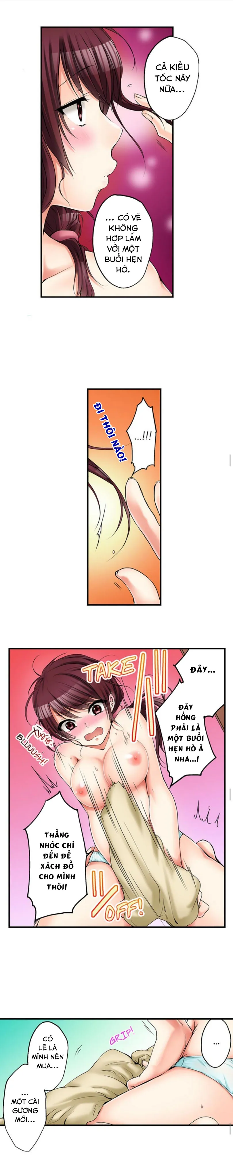 HentaiVN.net - Ảnh 6 - Chuyện Tình Giữa Tôi Và Cô Chị Không Cùng Huyết Thống! [I Did Naughty Things With My (Drunk) Sister] - Chap 10: Buổi Hẹn Hò Đầu Tiên