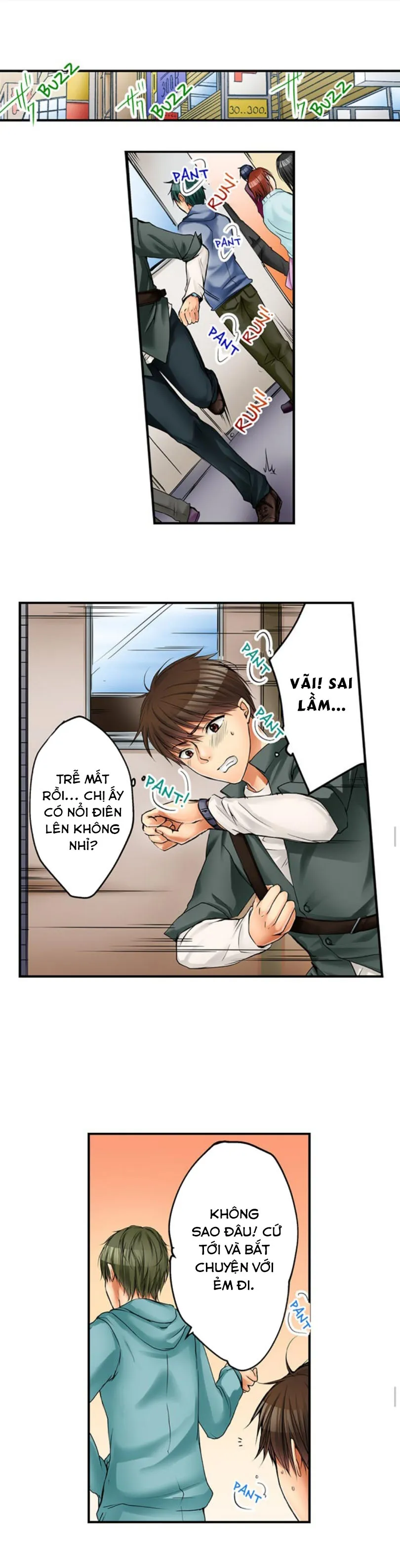 HentaiVN.net - Ảnh 7 - Chuyện Tình Giữa Tôi Và Cô Chị Không Cùng Huyết Thống! [I Did Naughty Things With My (Drunk) Sister] - Chap 10: Buổi Hẹn Hò Đầu Tiên