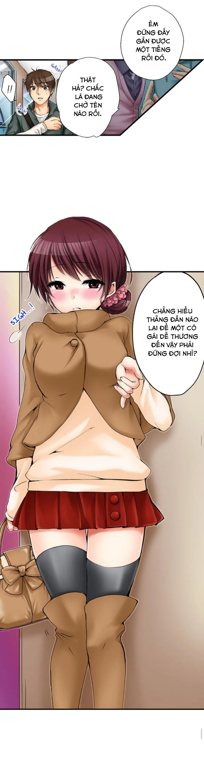 HentaiVN.net - Ảnh 8 - Chuyện Tình Giữa Tôi Và Cô Chị Không Cùng Huyết Thống! [I Did Naughty Things With My (Drunk) Sister] - Chap 10: Buổi Hẹn Hò Đầu Tiên