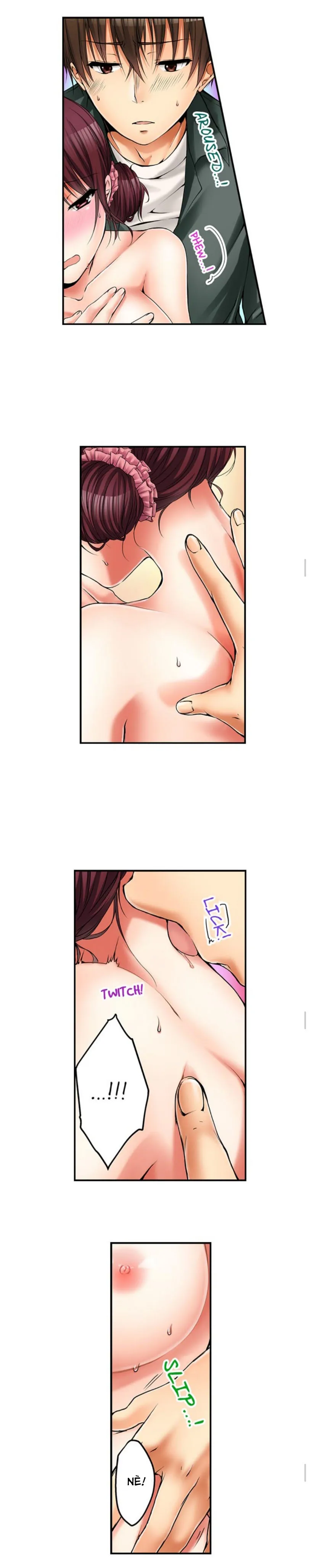 HentaiVN.net - Ảnh 4 - Chuyện Tình Giữa Tôi Và Cô Chị Không Cùng Huyết Thống! [I Did Naughty Things With My (Drunk) Sister] - Chap 12: Trong Phòng Thay Đồ! (2)
