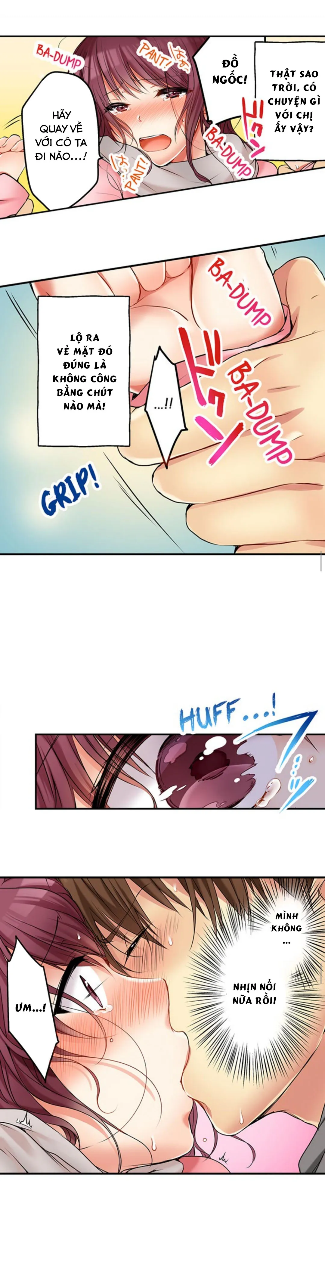 HentaiVN.net - Ảnh 5 - Chuyện Tình Giữa Tôi Và Cô Chị Không Cùng Huyết Thống! [I Did Naughty Things With My (Drunk) Sister] - Chap 15: Ghen! Ghen! Ghen!