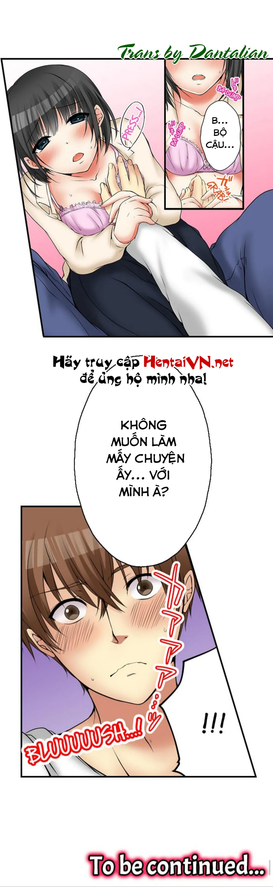 HentaiVN.net - Ảnh 13 - Chuyện Tình Giữa Tôi Và Cô Chị Không Cùng Huyết Thống! [I Did Naughty Things With My (Drunk) Sister] - Chap 16: Thịt Hay Không Thịt!?