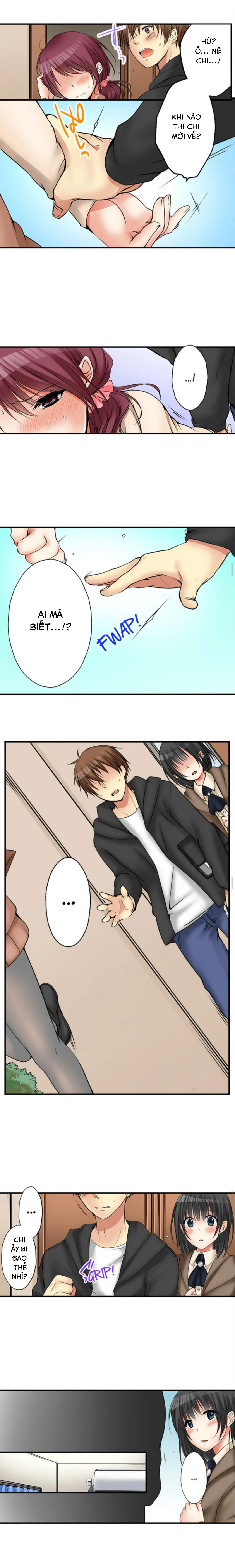 HentaiVN.net - Ảnh 9 - Chuyện Tình Giữa Tôi Và Cô Chị Không Cùng Huyết Thống! [I Did Naughty Things With My (Drunk) Sister] - Chap 16: Thịt Hay Không Thịt!?