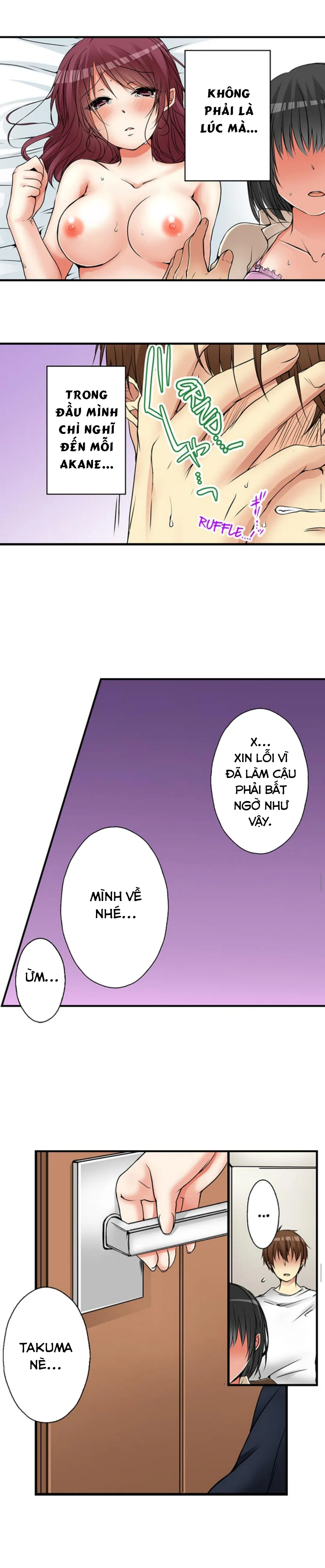 HentaiVN.net - Ảnh 4 - Chuyện Tình Giữa Tôi Và Cô Chị Không Cùng Huyết Thống! [I Did Naughty Things With My (Drunk) Sister] - Chap 17: Hình Bóng Lấp Đầy Trái Tim
