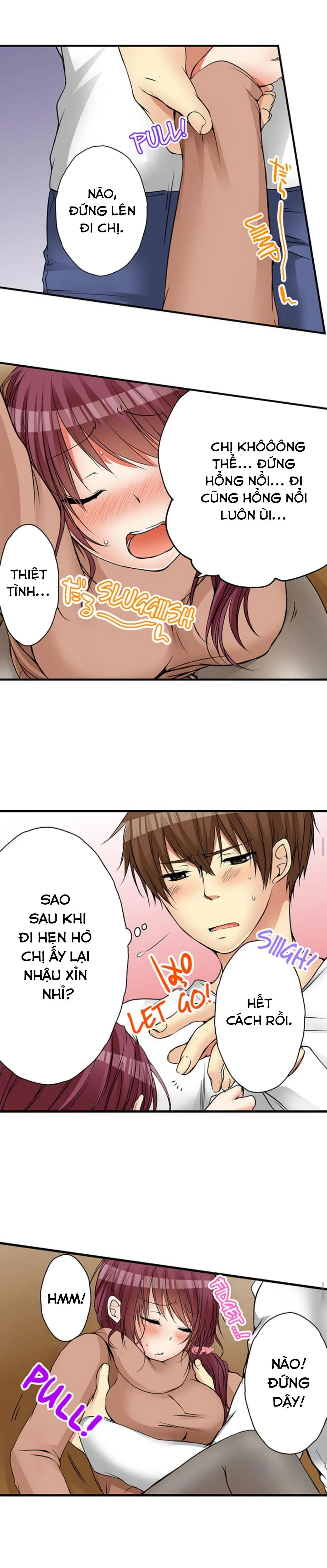 HentaiVN.net - Ảnh 9 - Chuyện Tình Giữa Tôi Và Cô Chị Không Cùng Huyết Thống! [I Did Naughty Things With My (Drunk) Sister] - Chap 17: Hình Bóng Lấp Đầy Trái Tim