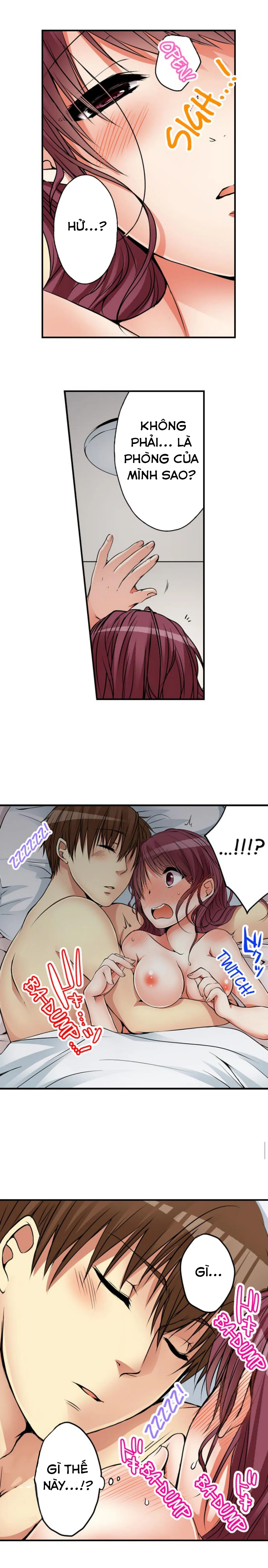 HentaiVN.net - Ảnh 10 - Chuyện Tình Giữa Tôi Và Cô Chị Không Cùng Huyết Thống! [I Did Naughty Things With My (Drunk) Sister] - Chap 18: Em Trai Ngốc!