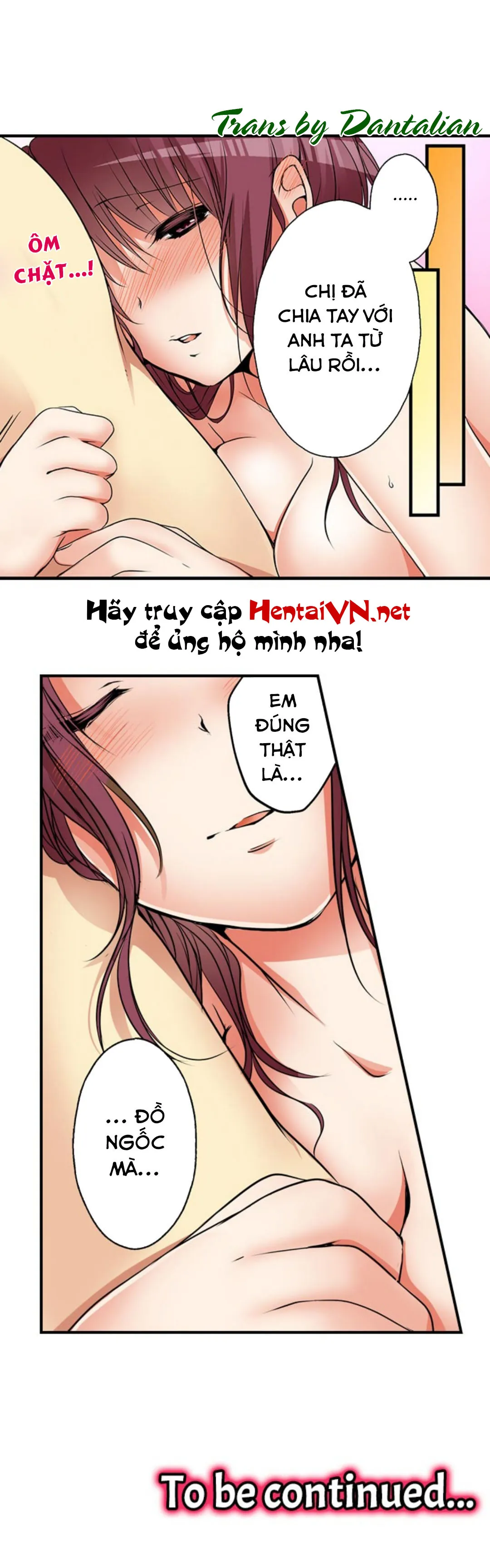 HentaiVN.net - Ảnh 12 - Chuyện Tình Giữa Tôi Và Cô Chị Không Cùng Huyết Thống! [I Did Naughty Things With My (Drunk) Sister] - Chap 18: Em Trai Ngốc!
