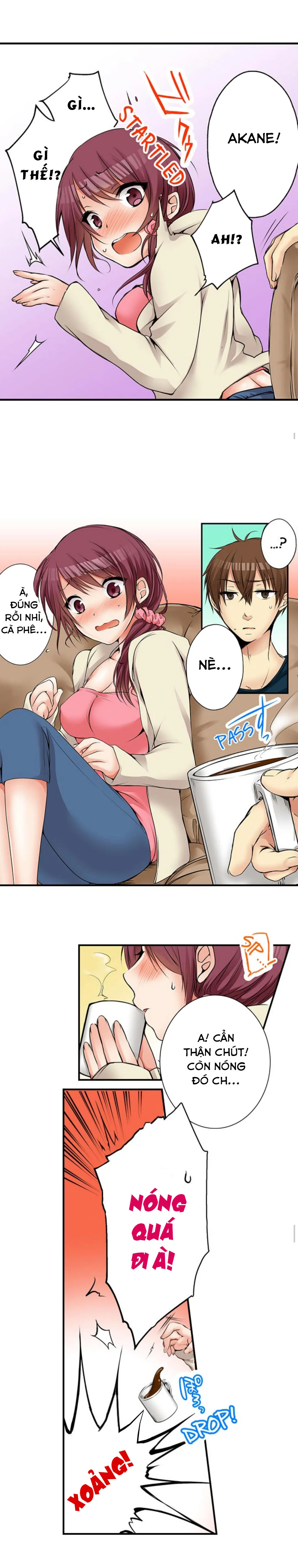 HentaiVN.net - Ảnh 3 - Chuyện Tình Giữa Tôi Và Cô Chị Không Cùng Huyết Thống! [I Did Naughty Things With My (Drunk) Sister] - Chap 19: Cả Nhà Cùng Đi Suối Nước Nóng