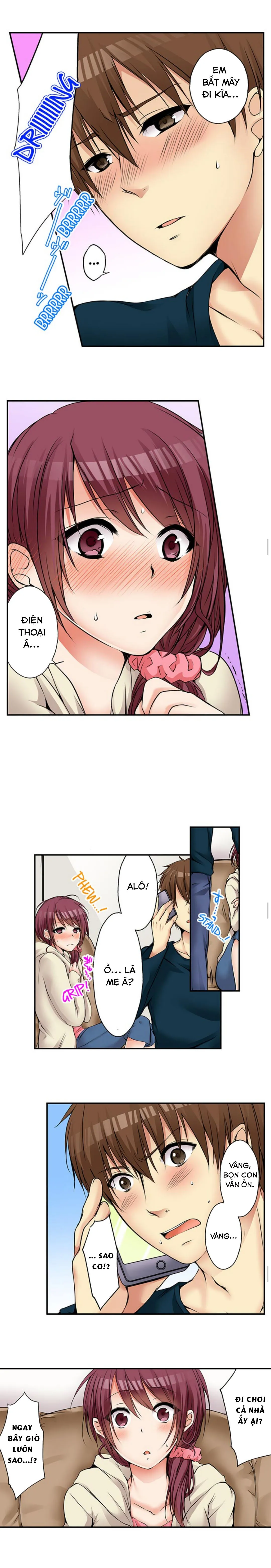 HentaiVN.net - Ảnh 7 - Chuyện Tình Giữa Tôi Và Cô Chị Không Cùng Huyết Thống! [I Did Naughty Things With My (Drunk) Sister] - Chap 19: Cả Nhà Cùng Đi Suối Nước Nóng