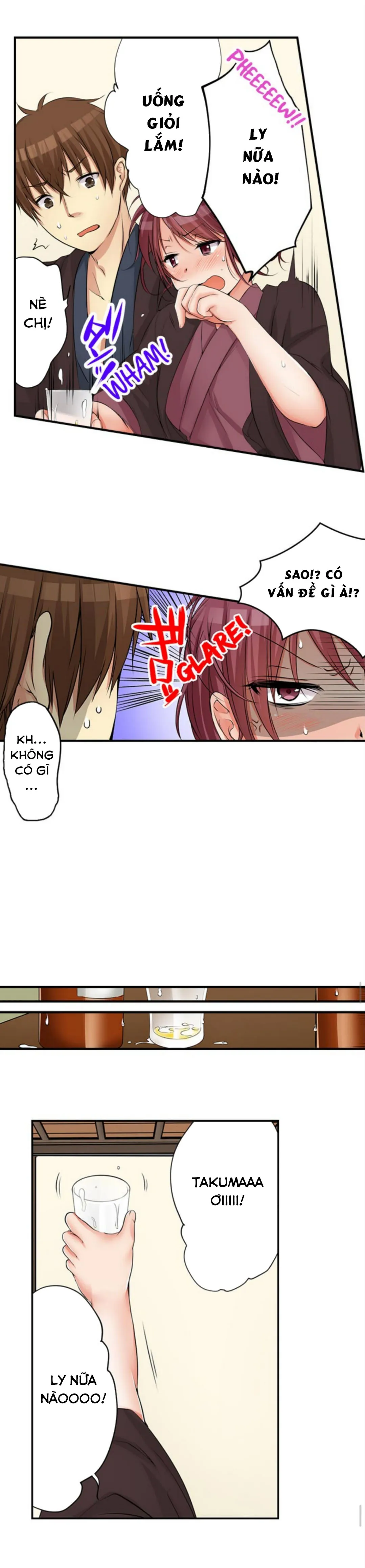 HentaiVN.net - Ảnh 10 - Chuyện Tình Giữa Tôi Và Cô Chị Không Cùng Huyết Thống! [I Did Naughty Things With My (Drunk) Sister] - Chap 22: Làm Tình Nơi Suối Nước Nóng (3)