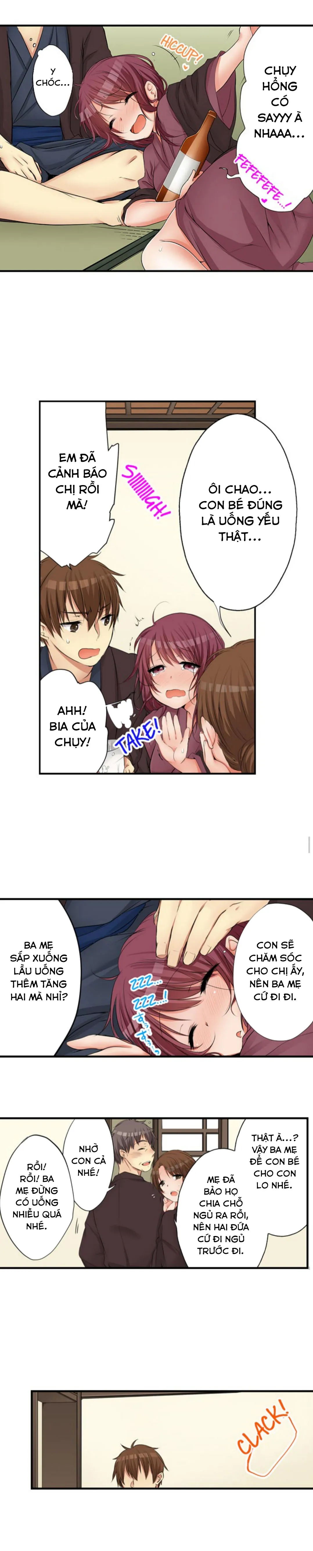HentaiVN.net - Ảnh 11 - Chuyện Tình Giữa Tôi Và Cô Chị Không Cùng Huyết Thống! [I Did Naughty Things With My (Drunk) Sister] - Chap 22: Làm Tình Nơi Suối Nước Nóng (3)
