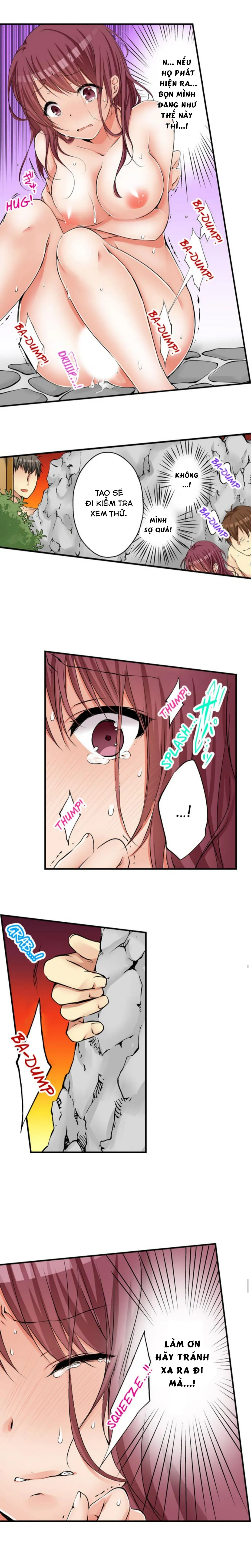 HentaiVN.net - Ảnh 3 - Chuyện Tình Giữa Tôi Và Cô Chị Không Cùng Huyết Thống! [I Did Naughty Things With My (Drunk) Sister] - Chap 22: Làm Tình Nơi Suối Nước Nóng (3)