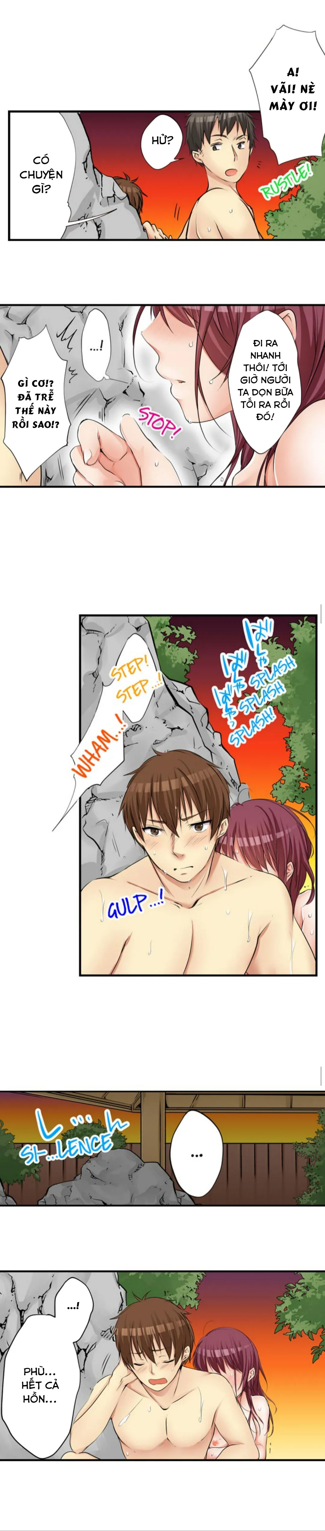 HentaiVN.net - Ảnh 5 - Chuyện Tình Giữa Tôi Và Cô Chị Không Cùng Huyết Thống! [I Did Naughty Things With My (Drunk) Sister] - Chap 22: Làm Tình Nơi Suối Nước Nóng (3)