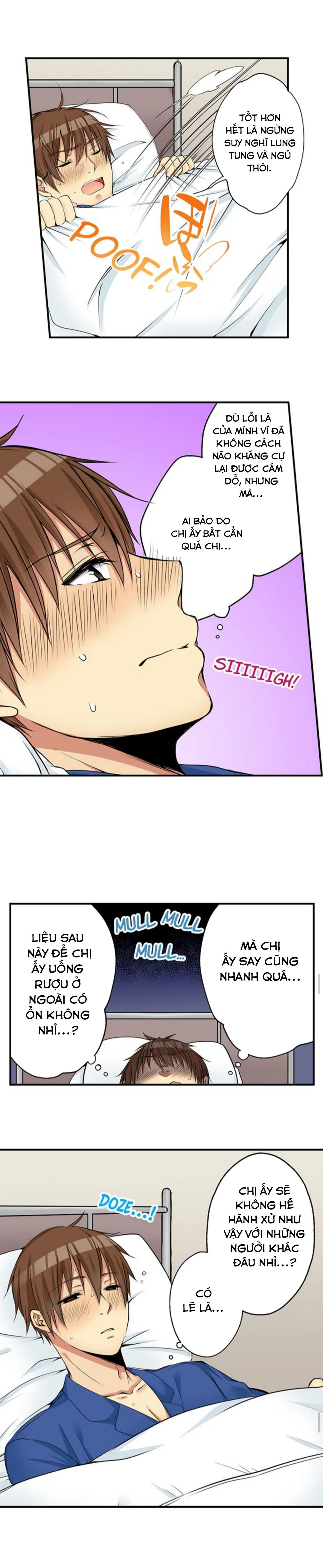 HentaiVN.net - Ảnh 4 - Chuyện Tình Giữa Tôi Và Cô Chị Không Cùng Huyết Thống! [I Did Naughty Things With My (Drunk) Sister] - Chap 25: Sự Chăm Sóc Của Akane!