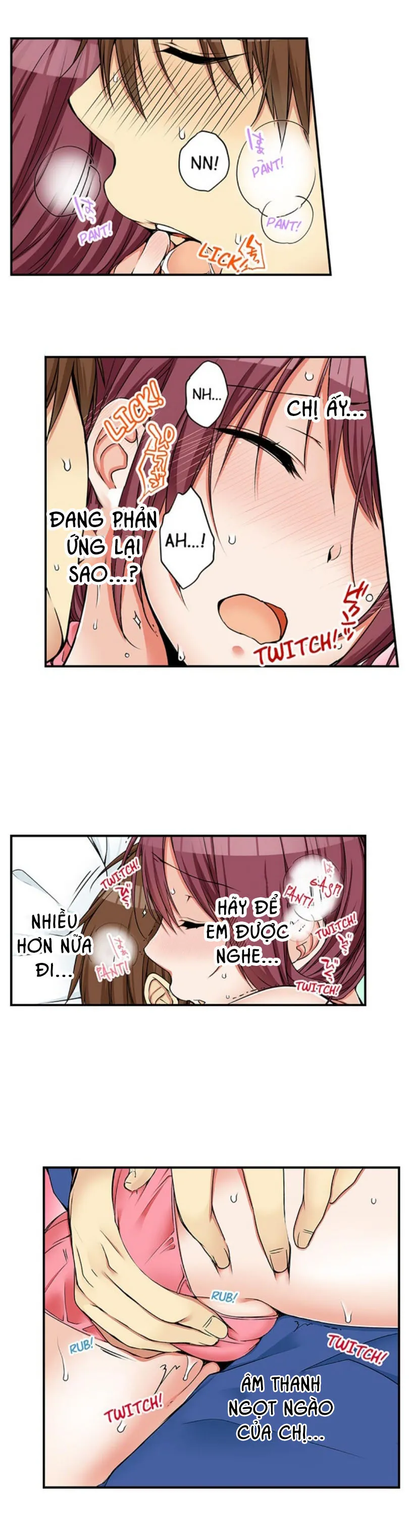 HentaiVN.net - Ảnh 11 - Chuyện Tình Giữa Tôi Và Cô Chị Không Cùng Huyết Thống! [I Did Naughty Things With My (Drunk) Sister] - Chap 26: Ngủ Chung (1)