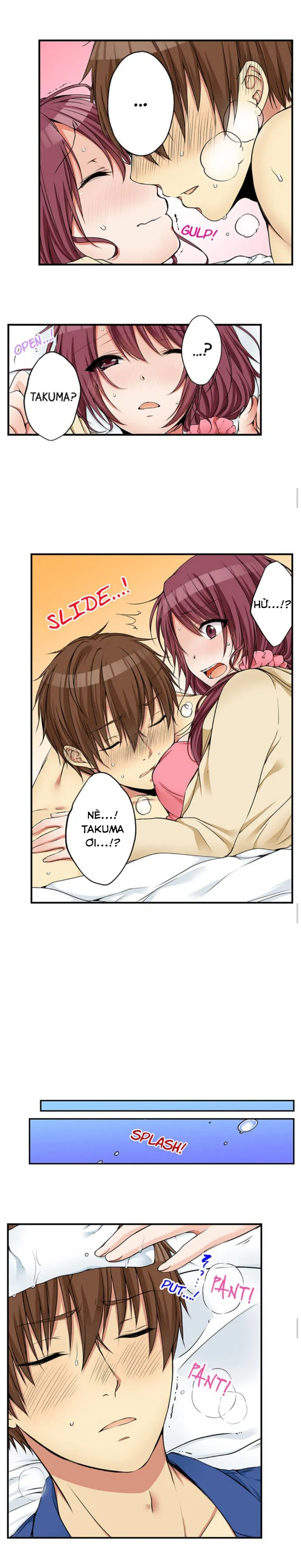 HentaiVN.net - Ảnh 4 - Chuyện Tình Giữa Tôi Và Cô Chị Không Cùng Huyết Thống! [I Did Naughty Things With My (Drunk) Sister] - Chap 26: Ngủ Chung (1)