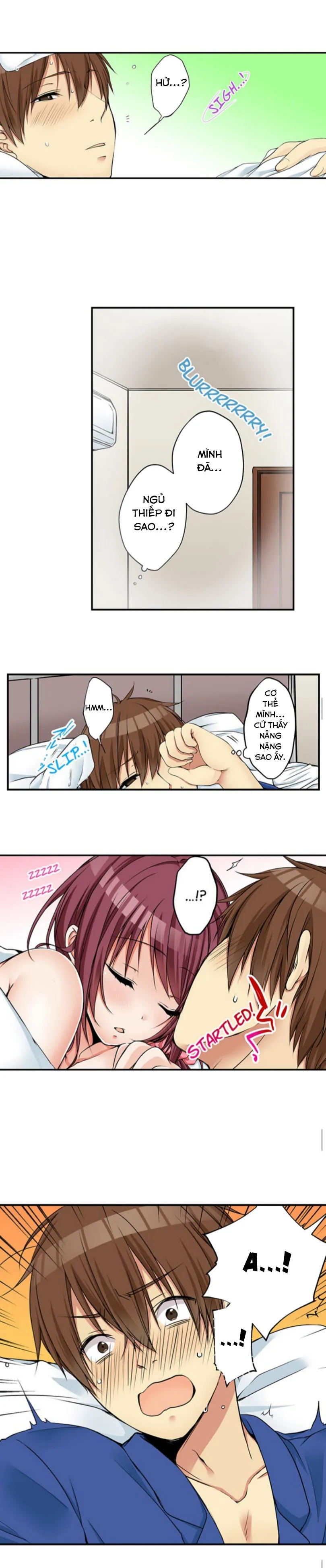 HentaiVN.net - Ảnh 7 - Chuyện Tình Giữa Tôi Và Cô Chị Không Cùng Huyết Thống! [I Did Naughty Things With My (Drunk) Sister] - Chap 26: Ngủ Chung (1)